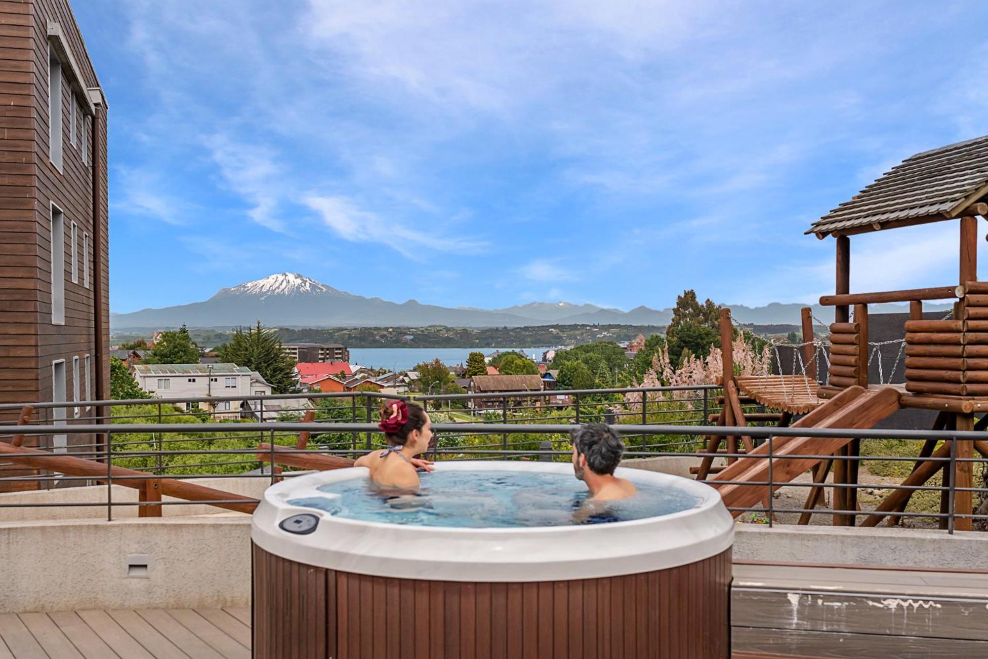Exquisito Depa Con La Mejor Vista Al Lago Y Tinaja Puerto Varas Exteriér fotografie